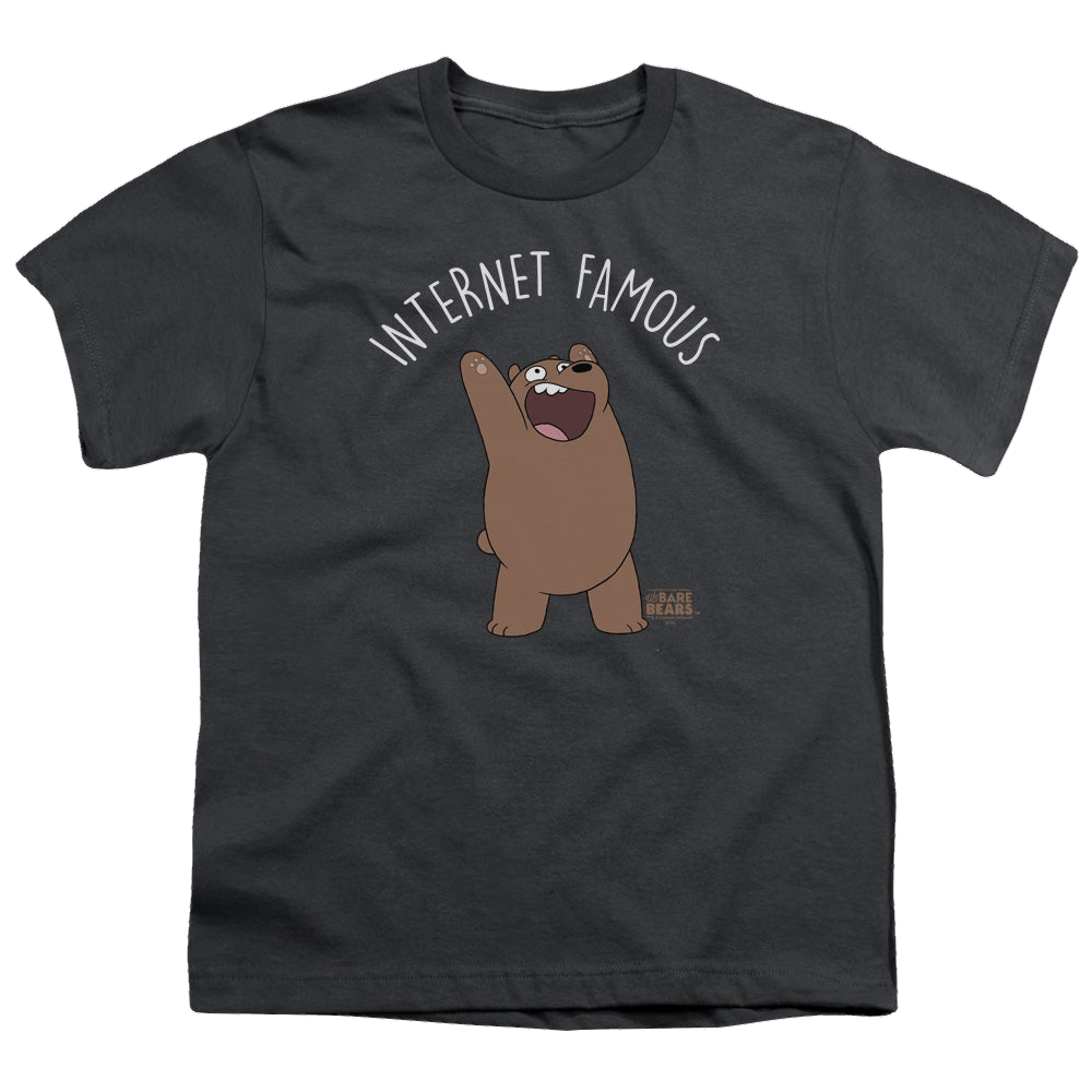 We Bare Bears Internet Famous - Youth T-Shirt Youth T-Shirt (Ages 8-12) We Bare Bears