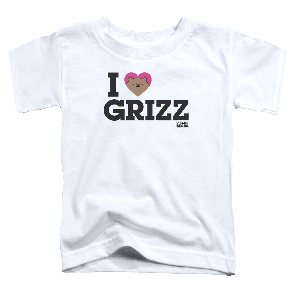We Bare Bears Heart Grizz - Toddler T-Shirt Toddler T-Shirt We Bare Bears