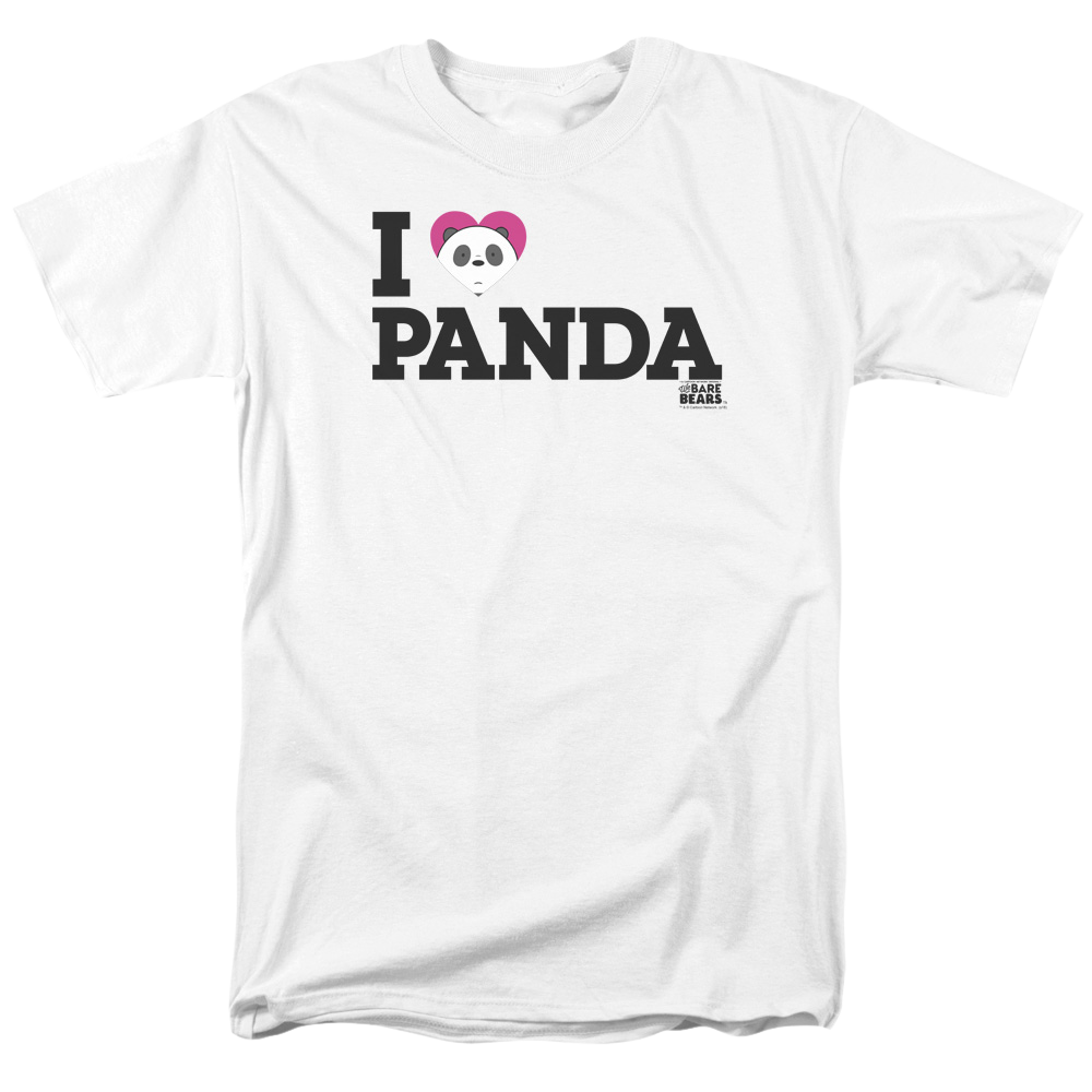We Bare Bears Heart Panda Men's Regular Fit T-Shirt Men's Regular Fit T-Shirt We Bare Bears