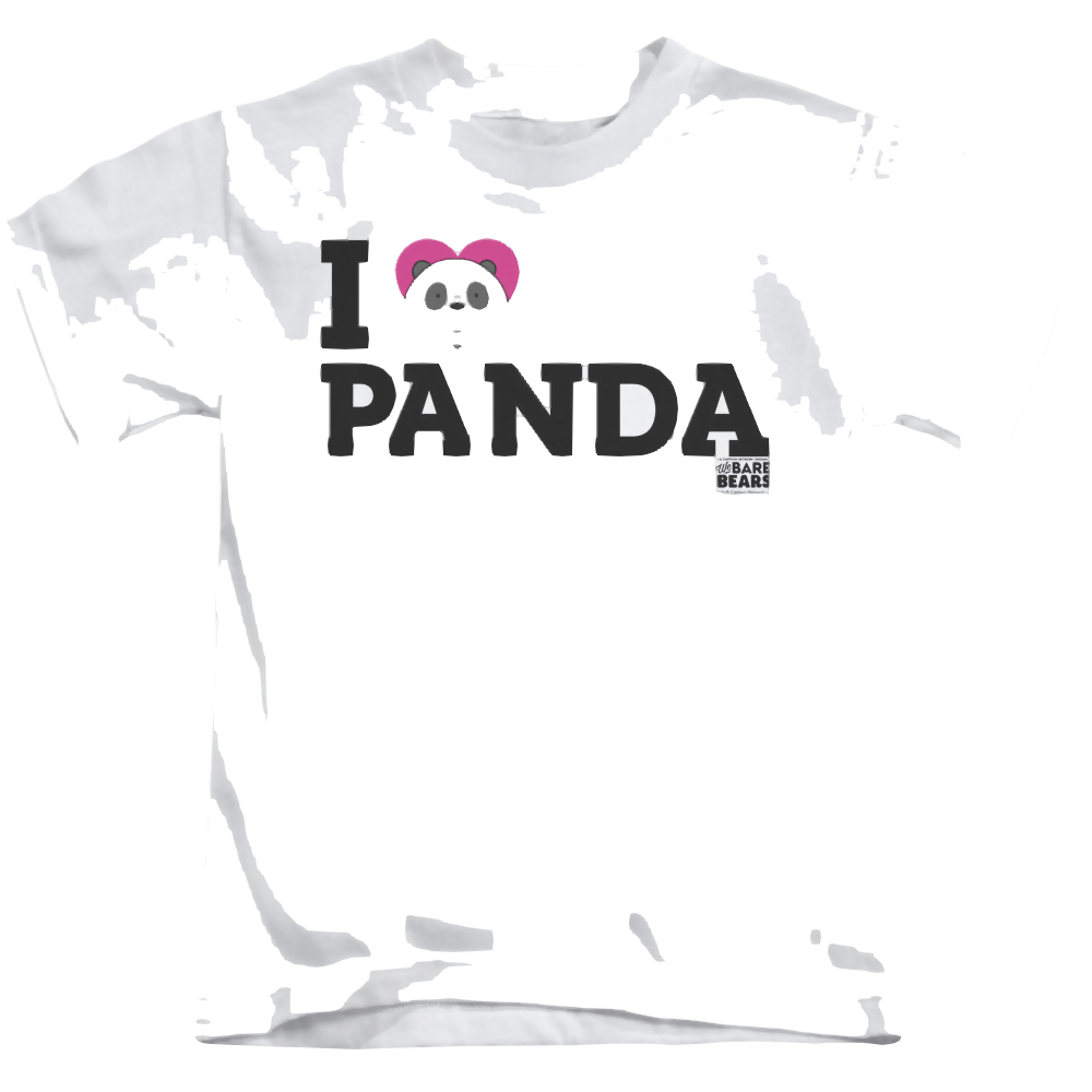 We Bare Bears Heart Panda - Kid's T-Shirt Kid's T-Shirt (Ages 4-7) We Bare Bears