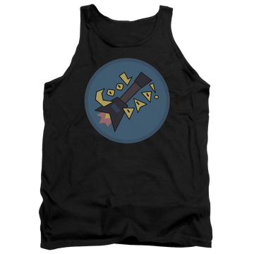 Black men's tank with Steven Universe Cool Dad graphic