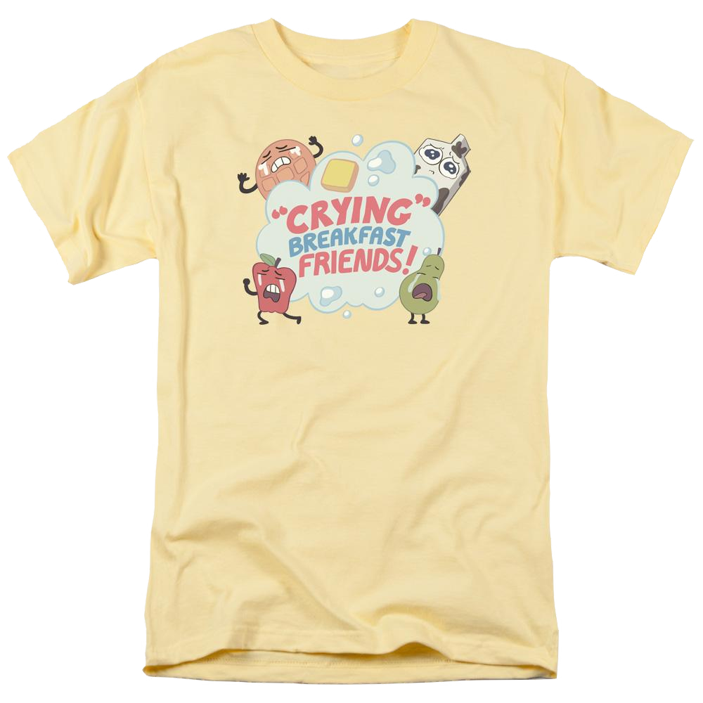 Steven Universe Crying Breakfast Friends Men's Regular Fit T-Shirt Men's Regular Fit T-Shirt Steven Universe
