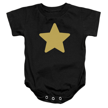 Black baby bodysuit with Steven Universe Greg Star graphic