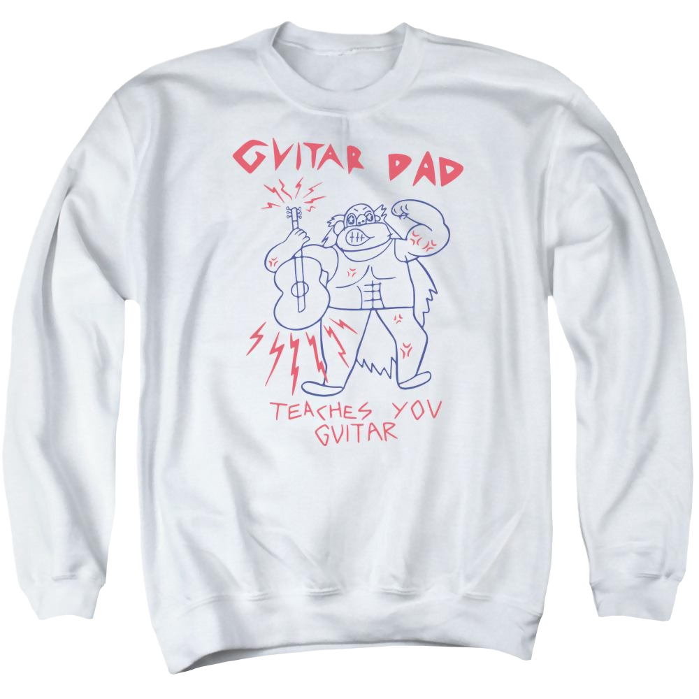 Steven Universe Guitar Dad Men's Crewneck Sweatshirt Men's Crewneck Sweatshirt Steven Universe