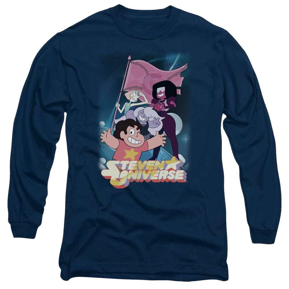 Steven Universe Crystal Gem Flag Men's Long Sleeve T-Shirt Men's Long Sleeve T-Shirt Steven Universe