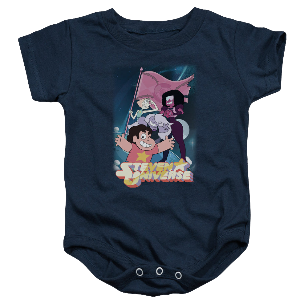 Steven Universe Crystal Gem Flag - Baby Bodysuit Baby Bodysuit Steven Universe