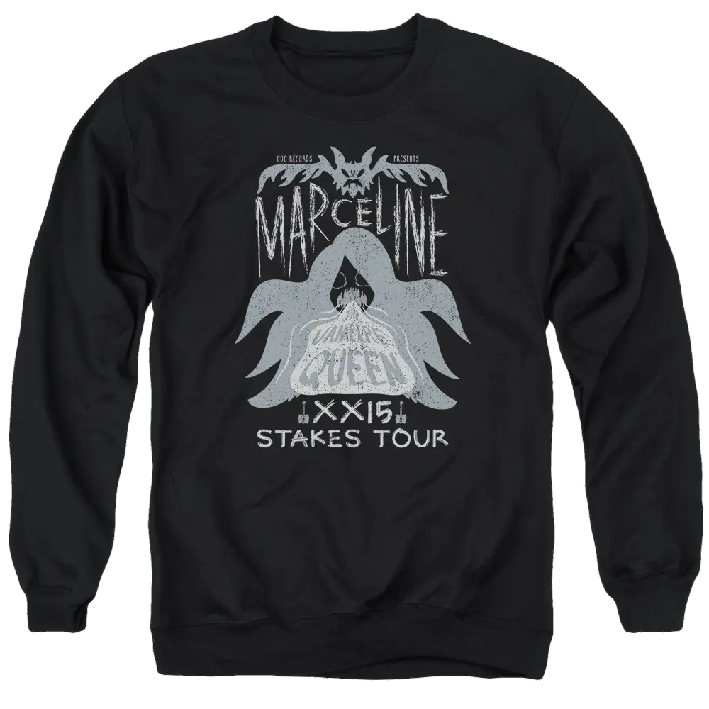 Adventure Time Marceline Concert - Men's Crewneck Sweatshirt Adventure Time