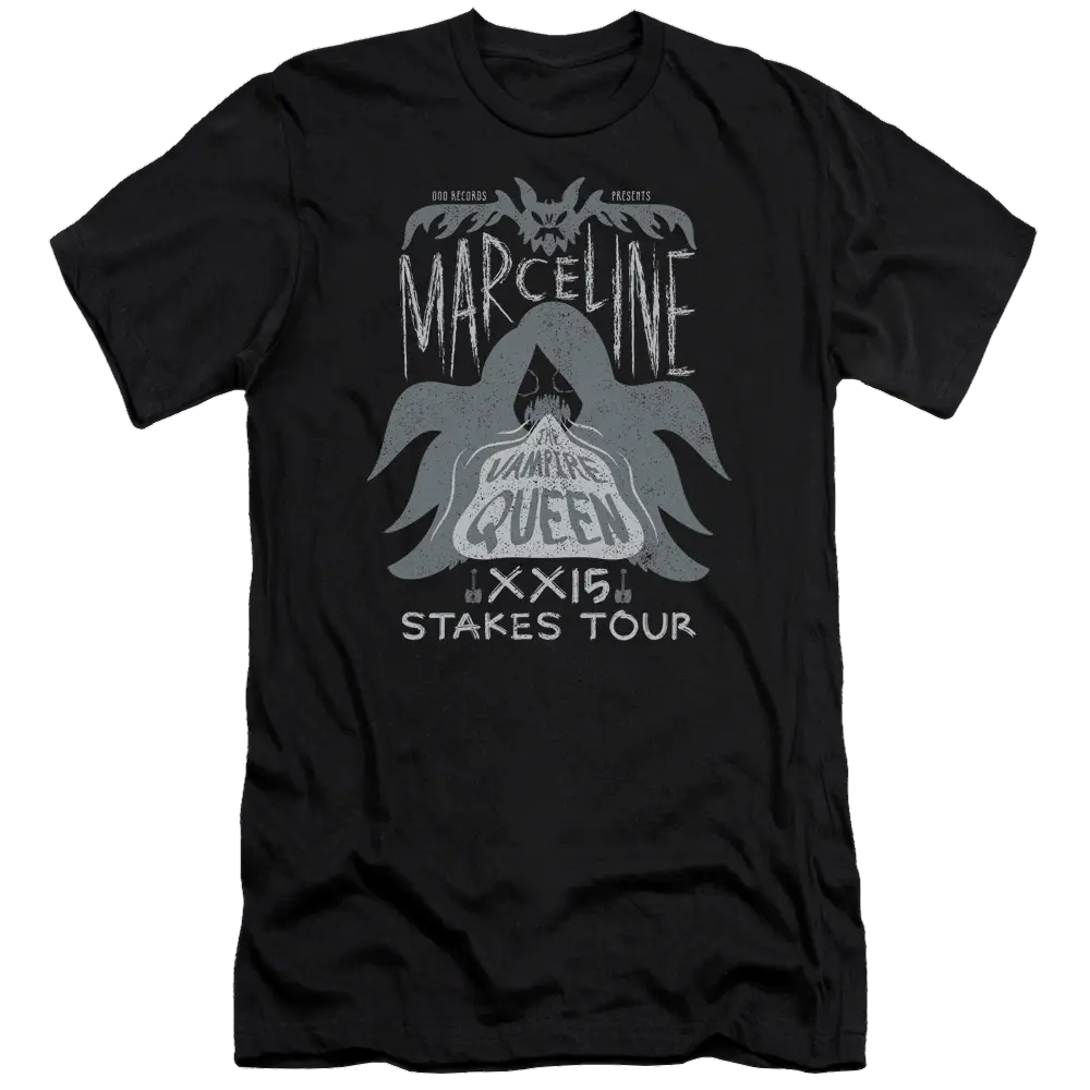 Adventure Time Marceline Concert - Men's Premium Slim Fit T-Shirt Adventure Time