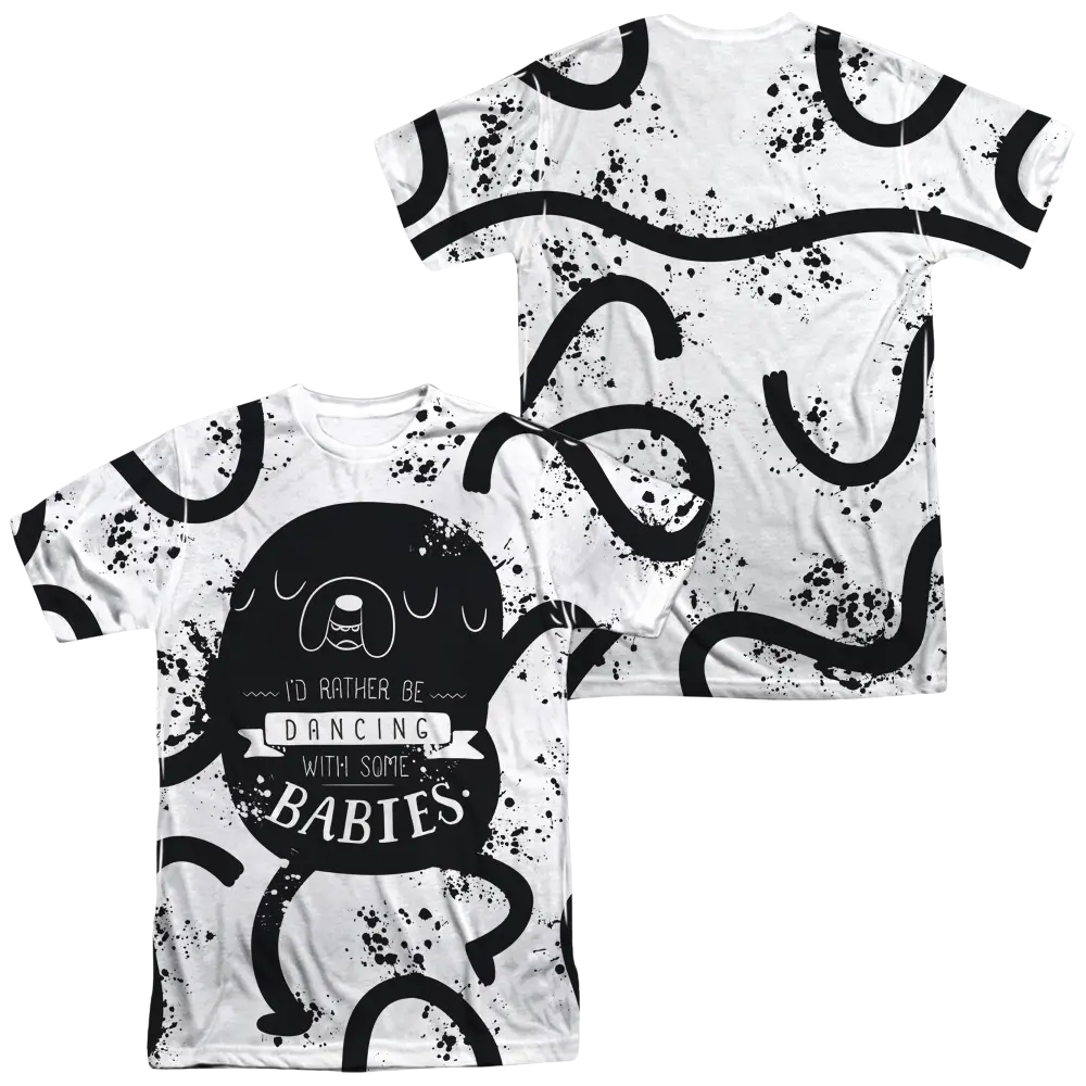 Adventure Time Dancing With Babies Men's All Over Print T-Shirt Adventure Time
