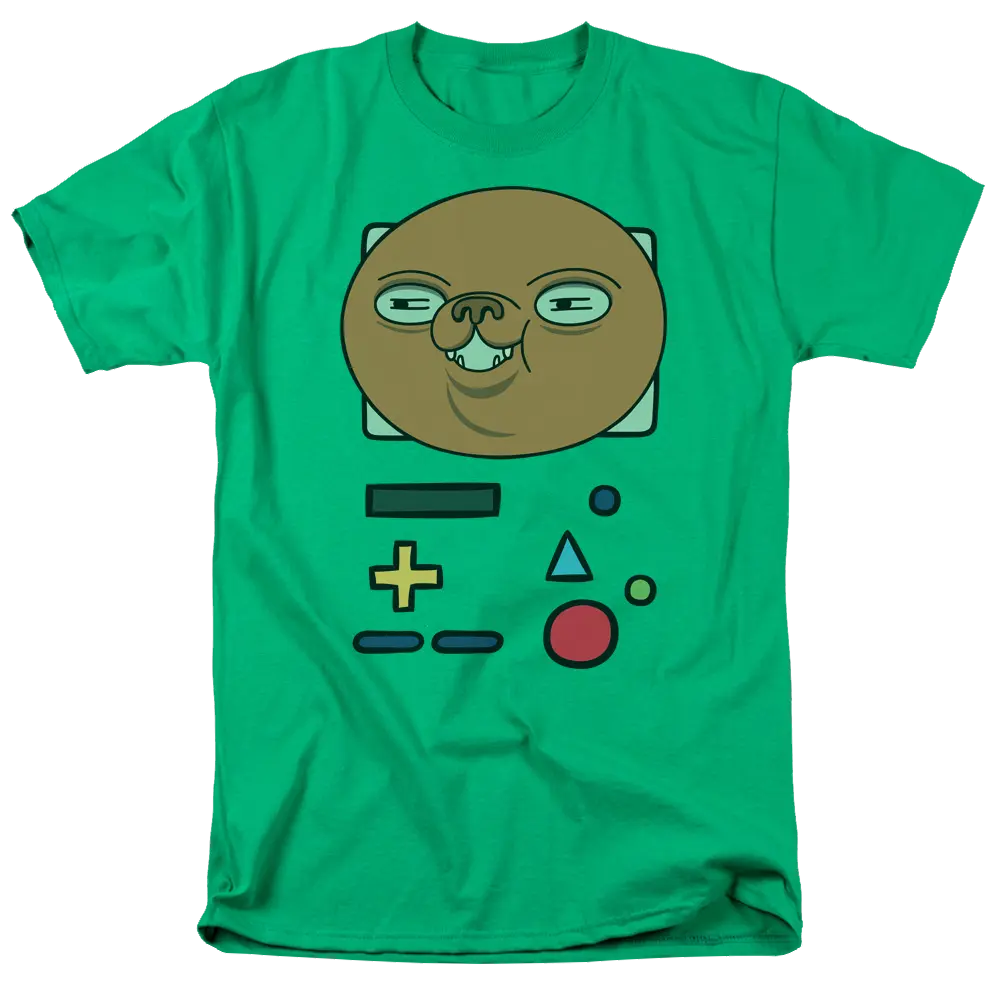 Adventure Time Bmo Mask - Men's Regular Fit T-Shirt Adventure Time