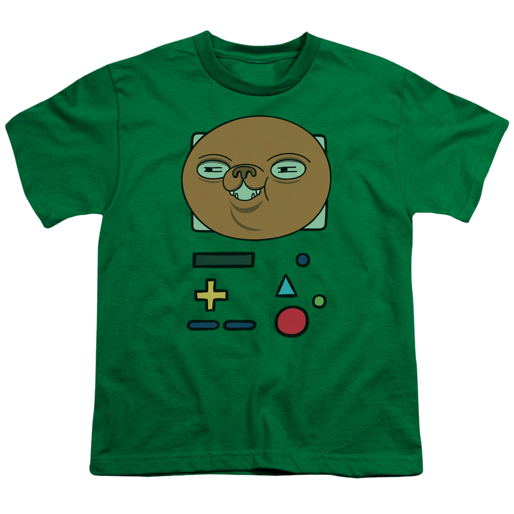 Adventure Time Bmo Mask - Youth T-Shirt Youth T-Shirt (Ages 8-12) Adventure Time