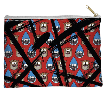 Regular Show - Head Crossout Straight Bottom straight bottom pouch