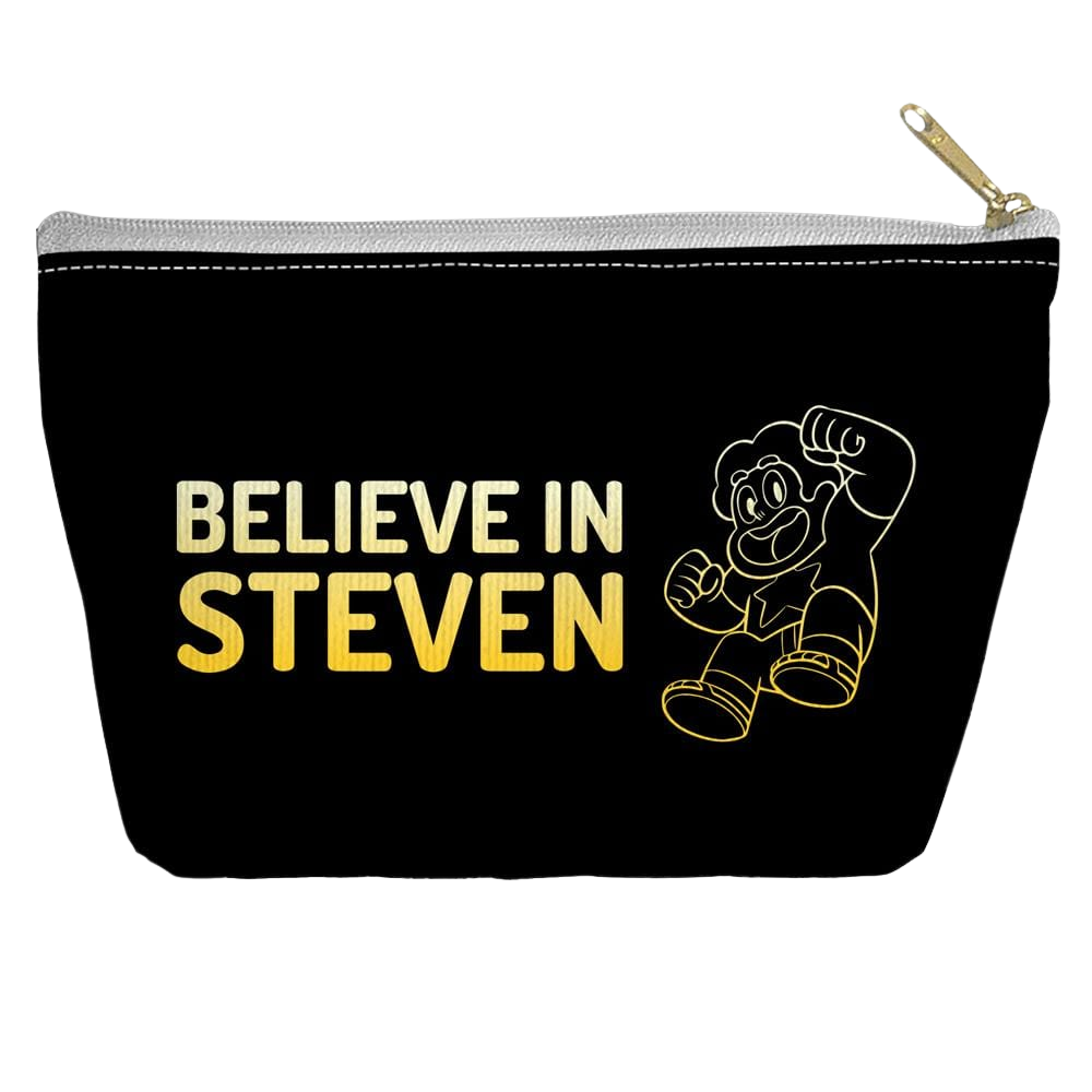 Steven Universe - Believe In Steven Tapered Bottom Pouch T Bottom Accessory Pouches Steven Universe
