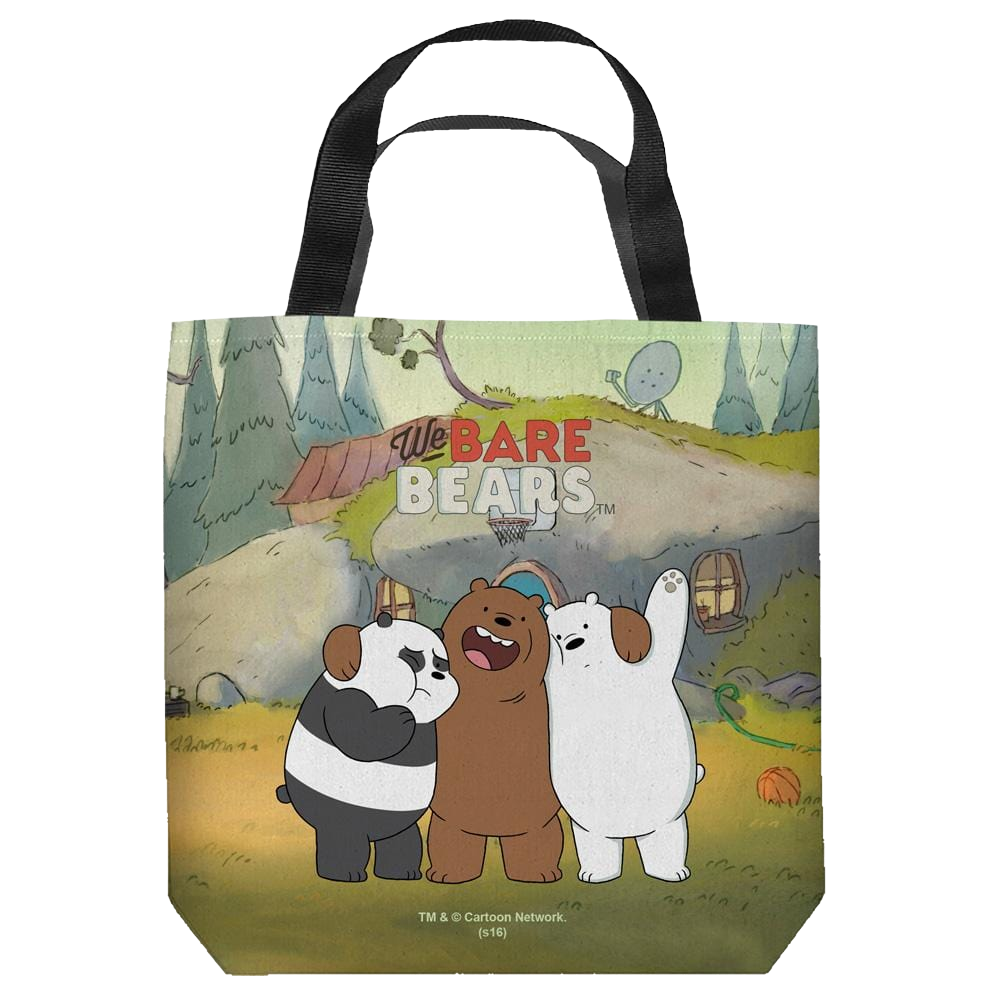 We Bare Bears Group - Tote Bag Tote Bags We Bare Bears