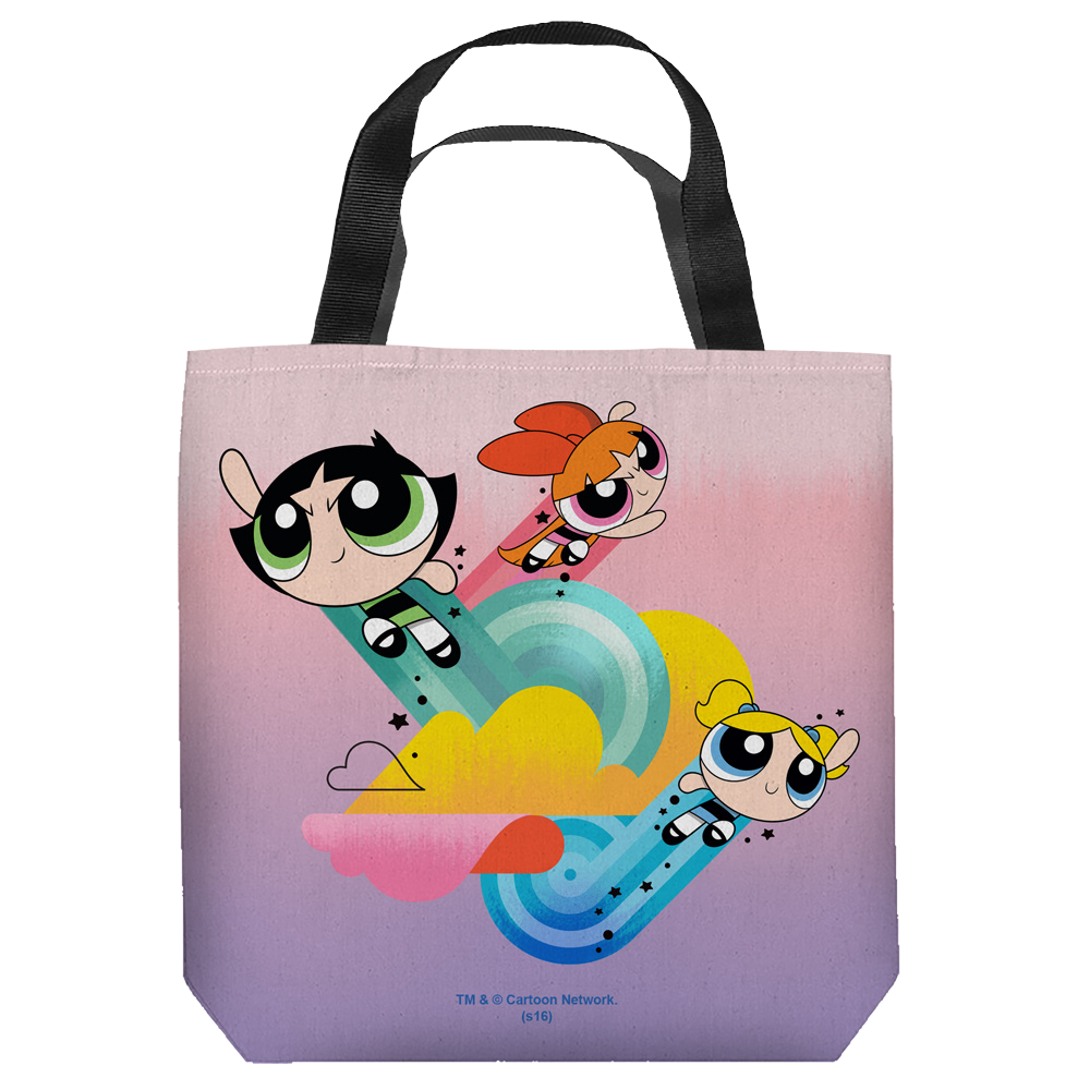 Powerpuff Girls High Flying - Tote Bag Tote Bags Powerpuff Girls