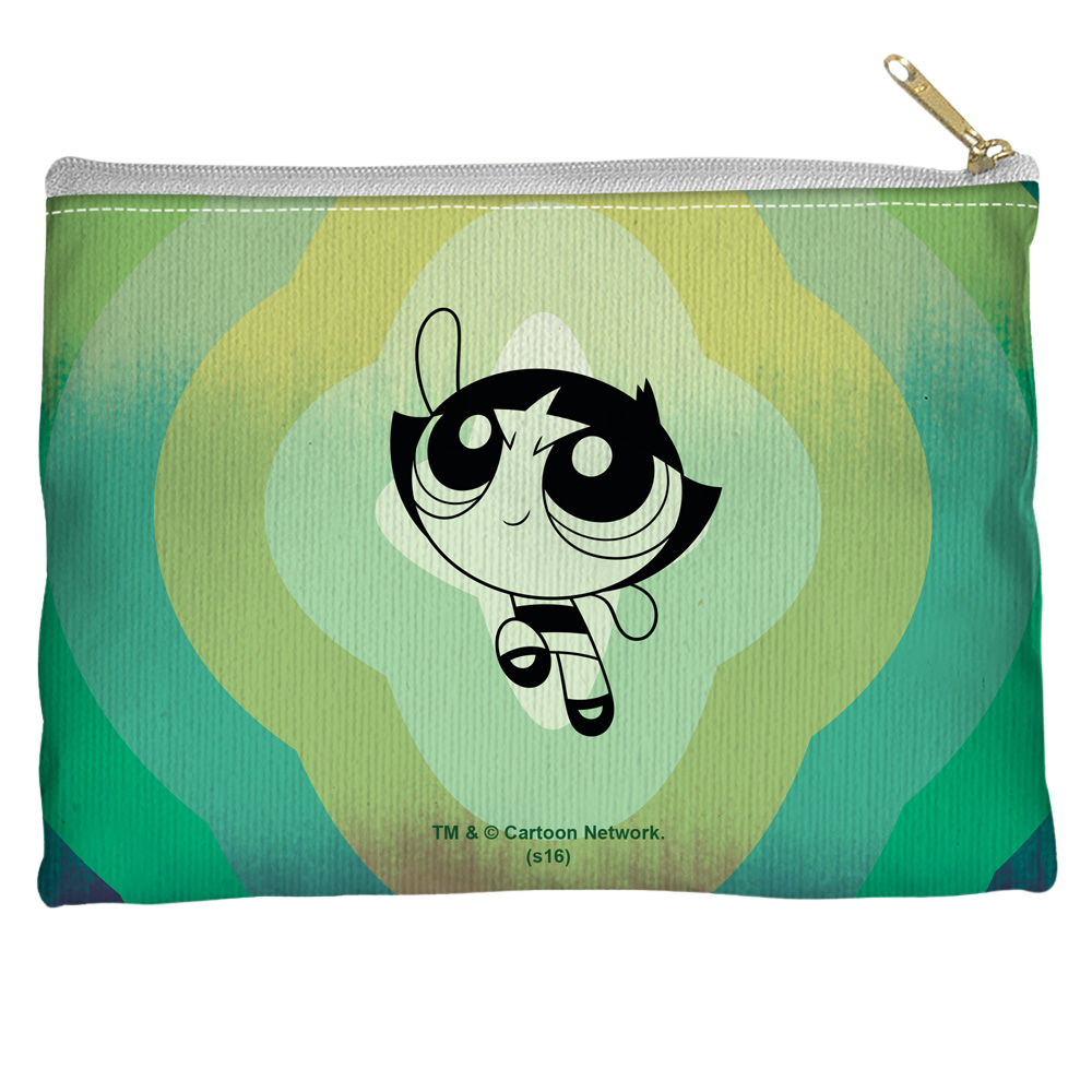 Powerpuff Girls Buttercup Star - Straight Bottom Accessory Pouch Straight Bottom Accessory Pouches Powerpuff Girls