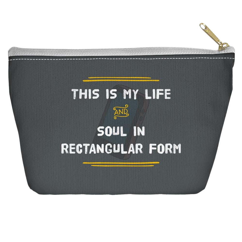 We Bare Bears This Is My Life - Straight Bottom Accessory Pouch T Bottom Accessory Pouches We Bare Bears