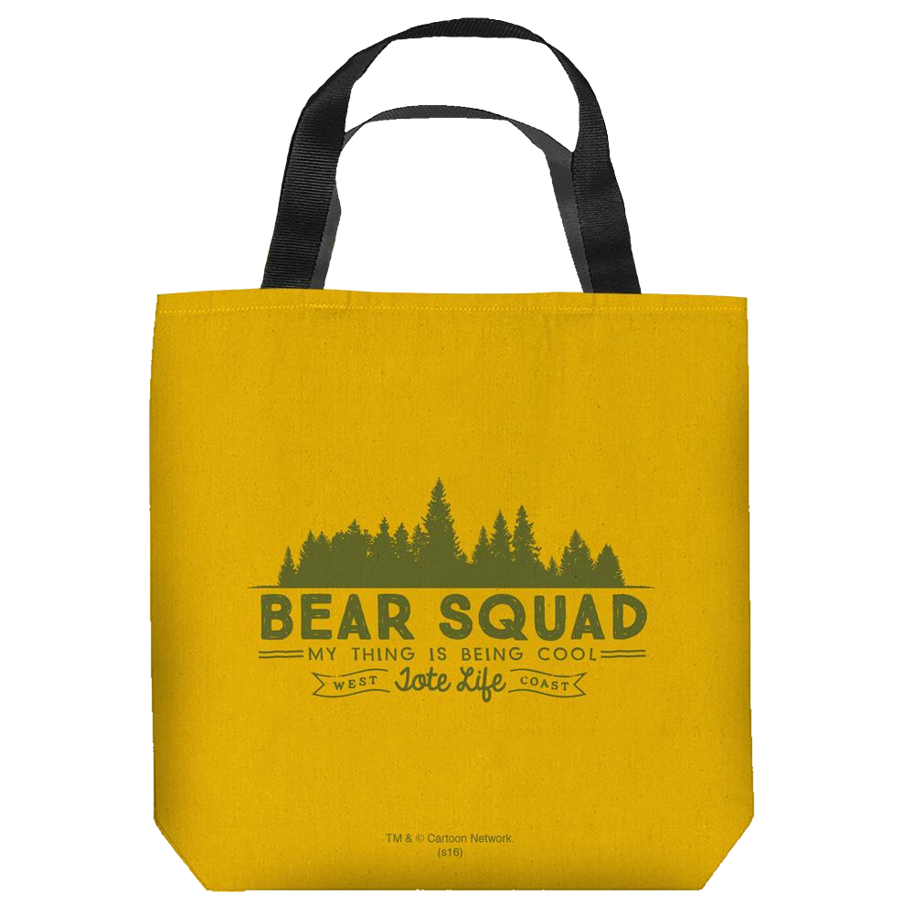 We Bare Bears Bear Squad - Tote Bag Tote Bags We Bare Bears