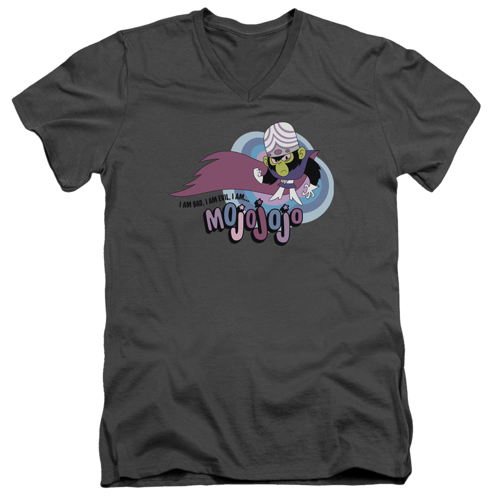 Powerpuff Girls I Am Bad I Am Evil Men's V-Neck T-Shirt Men's V-Neck T-Shirt Powerpuff Girls