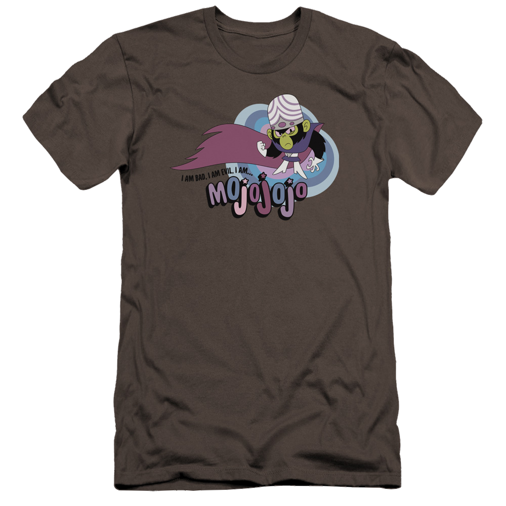 Powerpuff Girls I Am Bad I Am Evil Men's Premium Slim Fit T-Shirt Men's Premium Slim Fit T-Shirt Powerpuff Girls