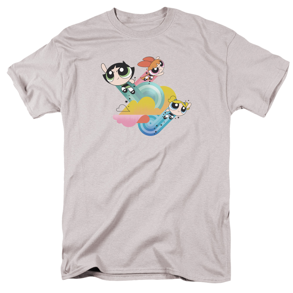 Powerpuff Girls Spiral Streaks Men's Regular Fit T-Shirt Men's Regular Fit T-Shirt Powerpuff Girls