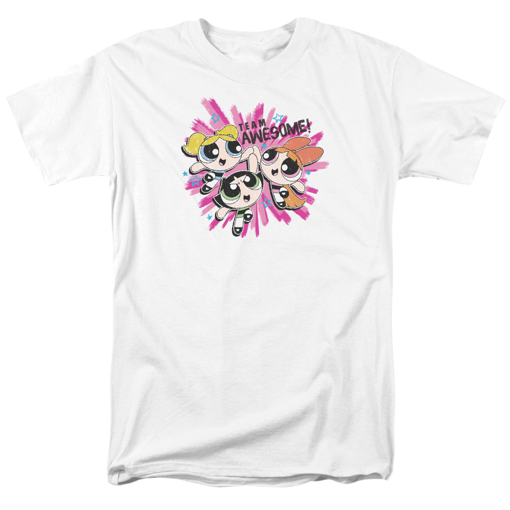 Powerpuff Girls Team Awesome Men's Regular Fit T-Shirt Men's Regular Fit T-Shirt Powerpuff Girls