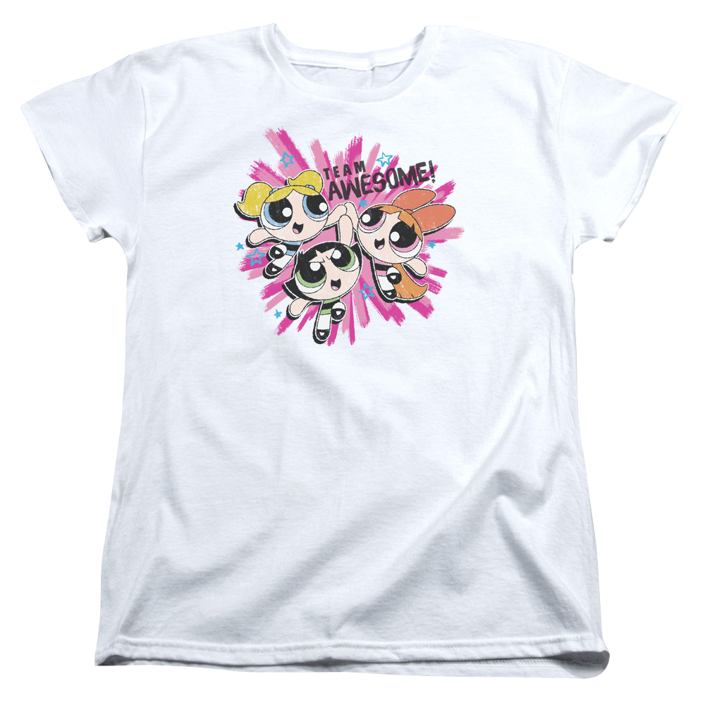 Powerpuff Girls Team Awesome Women's T-Shirt Women's T-Shirt Powerpuff Girls