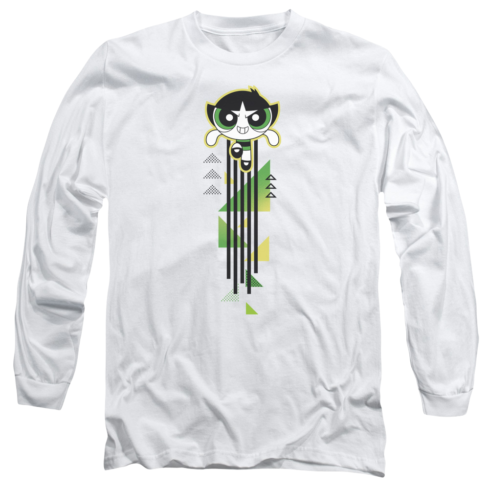 Powerpuff Girls Buttercup Streak Men's Long Sleeve T-Shirt Men's Long Sleeve T-Shirt Powerpuff Girls
