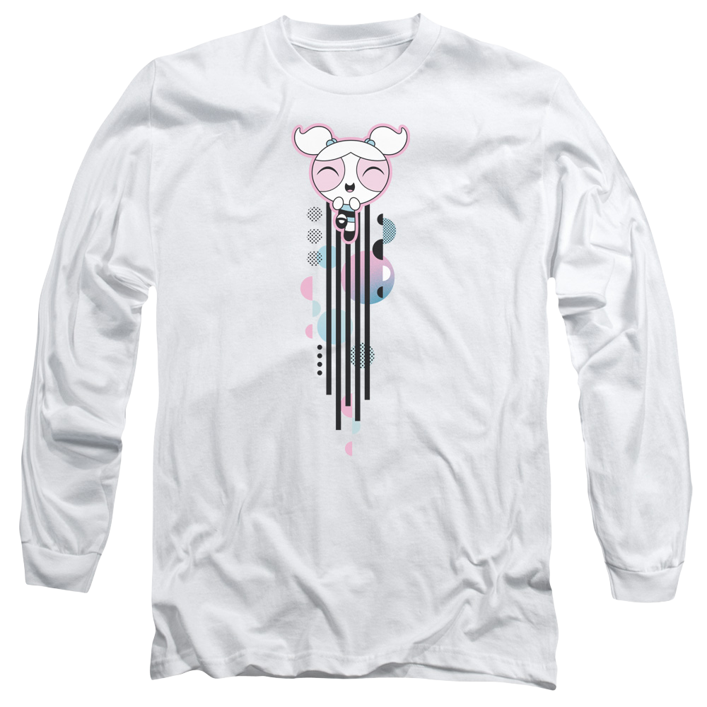 Powerpuff Girls Bubbles Streak Men's Long Sleeve T-Shirt Men's Long Sleeve T-Shirt Powerpuff Girls
