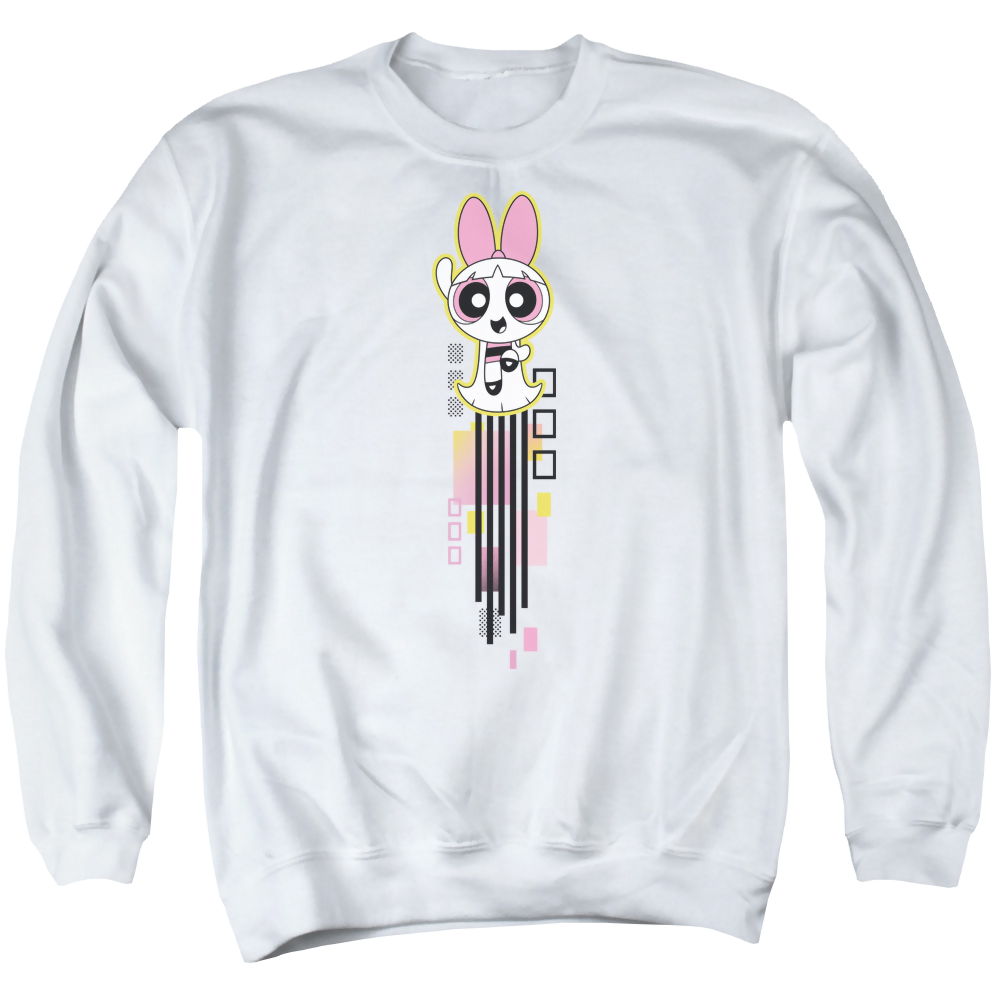 Powerpuff Girls Blossom Streak Men's Crewneck Sweatshirt Men's Crewneck Sweatshirt Powerpuff Girls