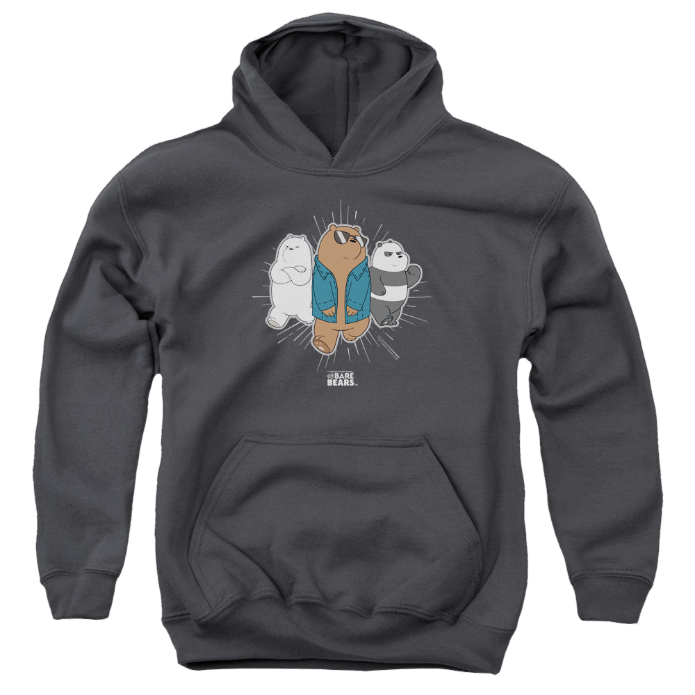 We Bare Bears Jacket - Youth Hoodie Youth Hoodie (Ages 8-12) We Bare Bears
