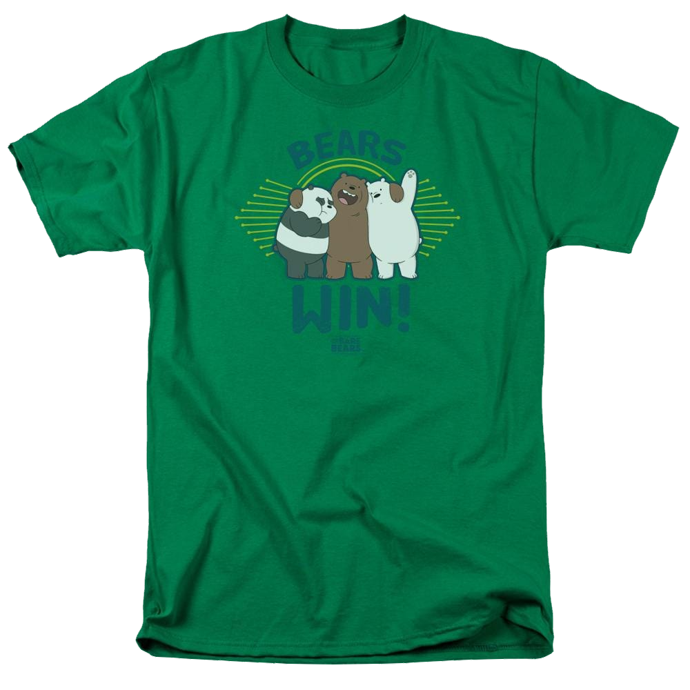 We Bare Bears Bears Win Men's Regular Fit T-Shirt Men's Regular Fit T-Shirt We Bare Bears