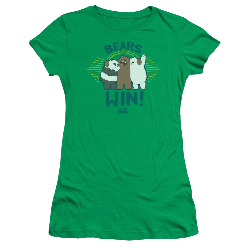 We Bare Bears Bears Win Juniors T-Shirt Juniors T-Shirt We Bare Bears