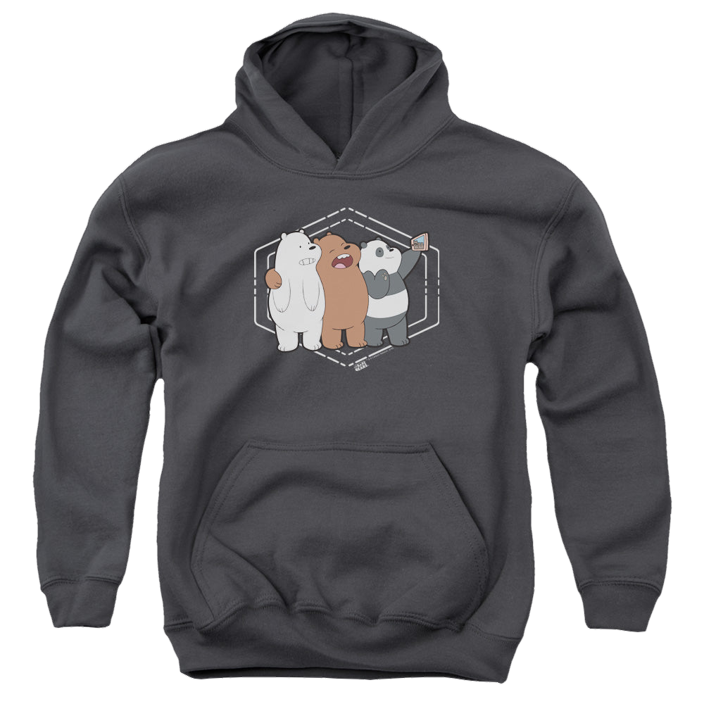 We Bare Bears Selfie - Youth Hoodie Youth Hoodie (Ages 8-12) We Bare Bears