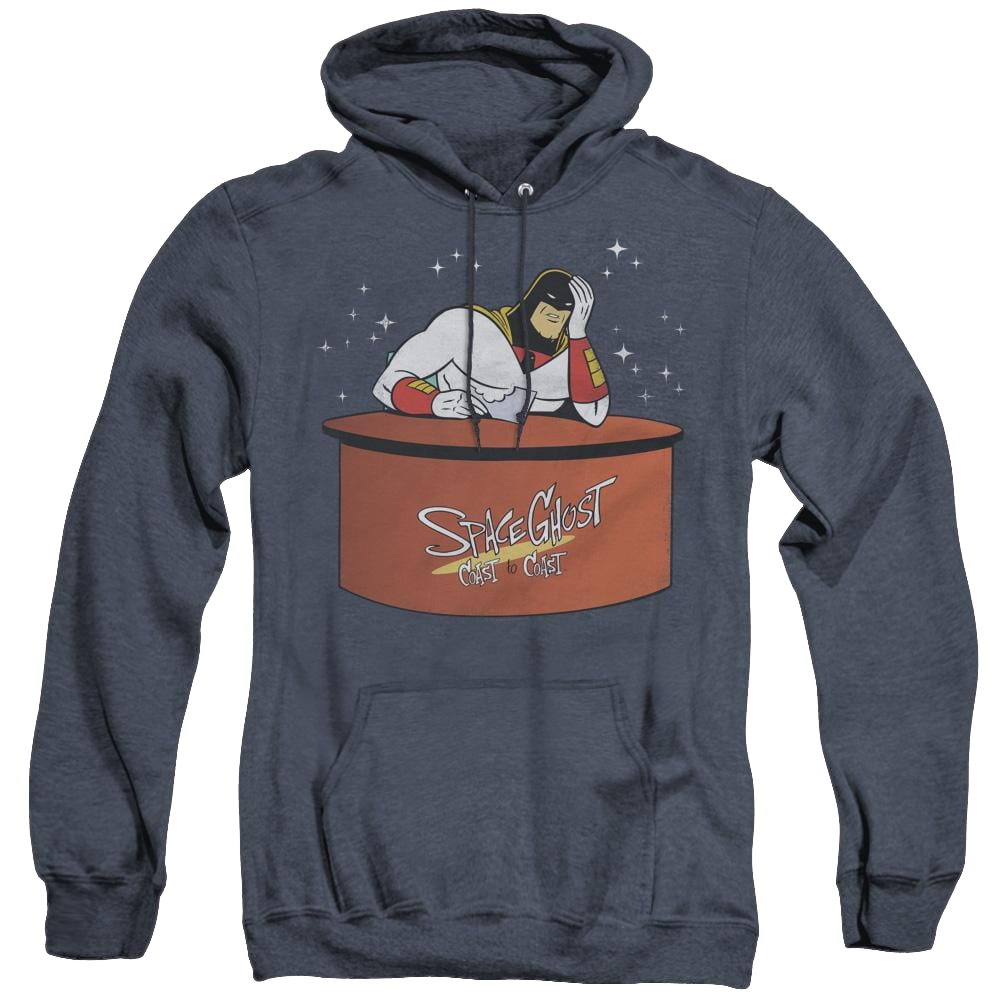 Space Ghost Great Galaxies - Heather Pullover Hoodie Heather Pullover Hoodie Space Ghost