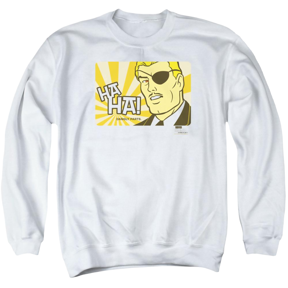 Harvey Birdman Phil Ken Sebben - Men's Crewneck Sweatshirt Men's Crewneck Sweatshirt Harvey Birdman