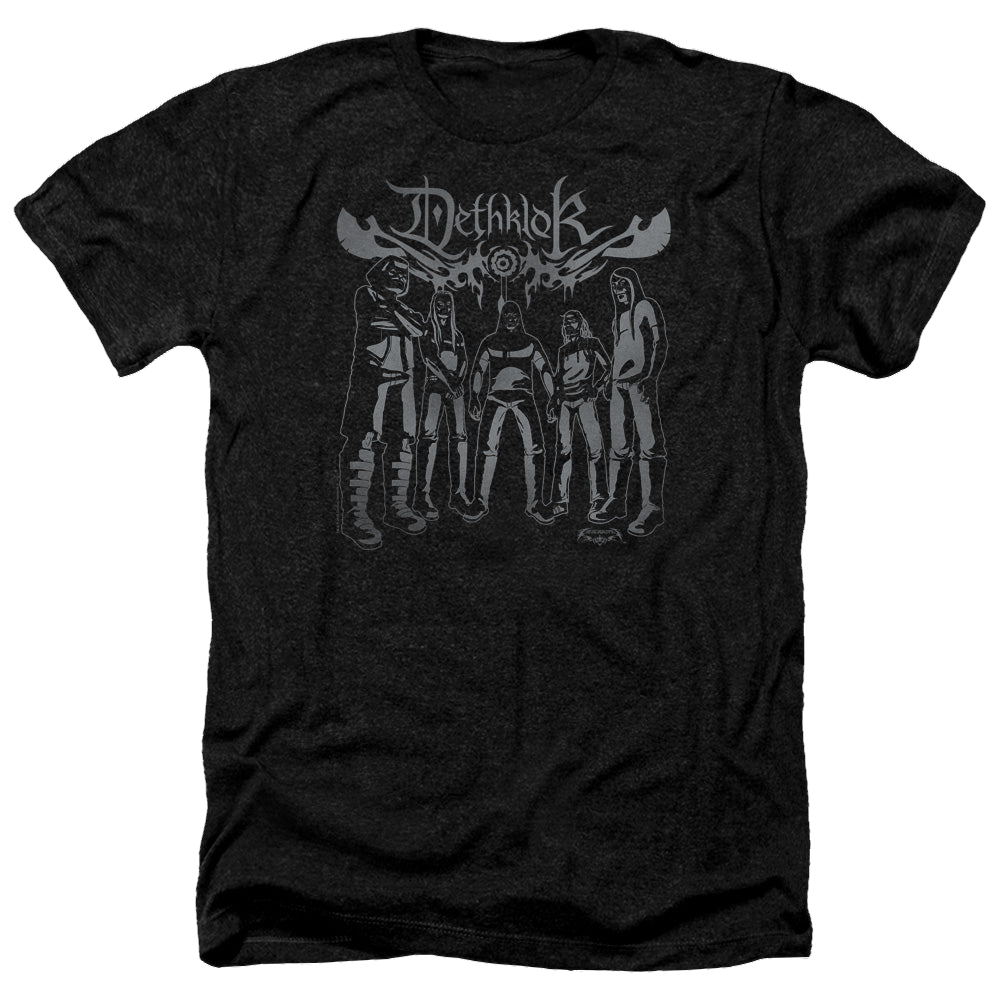 Metalocalypse Dethklok Band - Men's Heather T-Shirt Men's Heather T-Shirt Metalocalypse