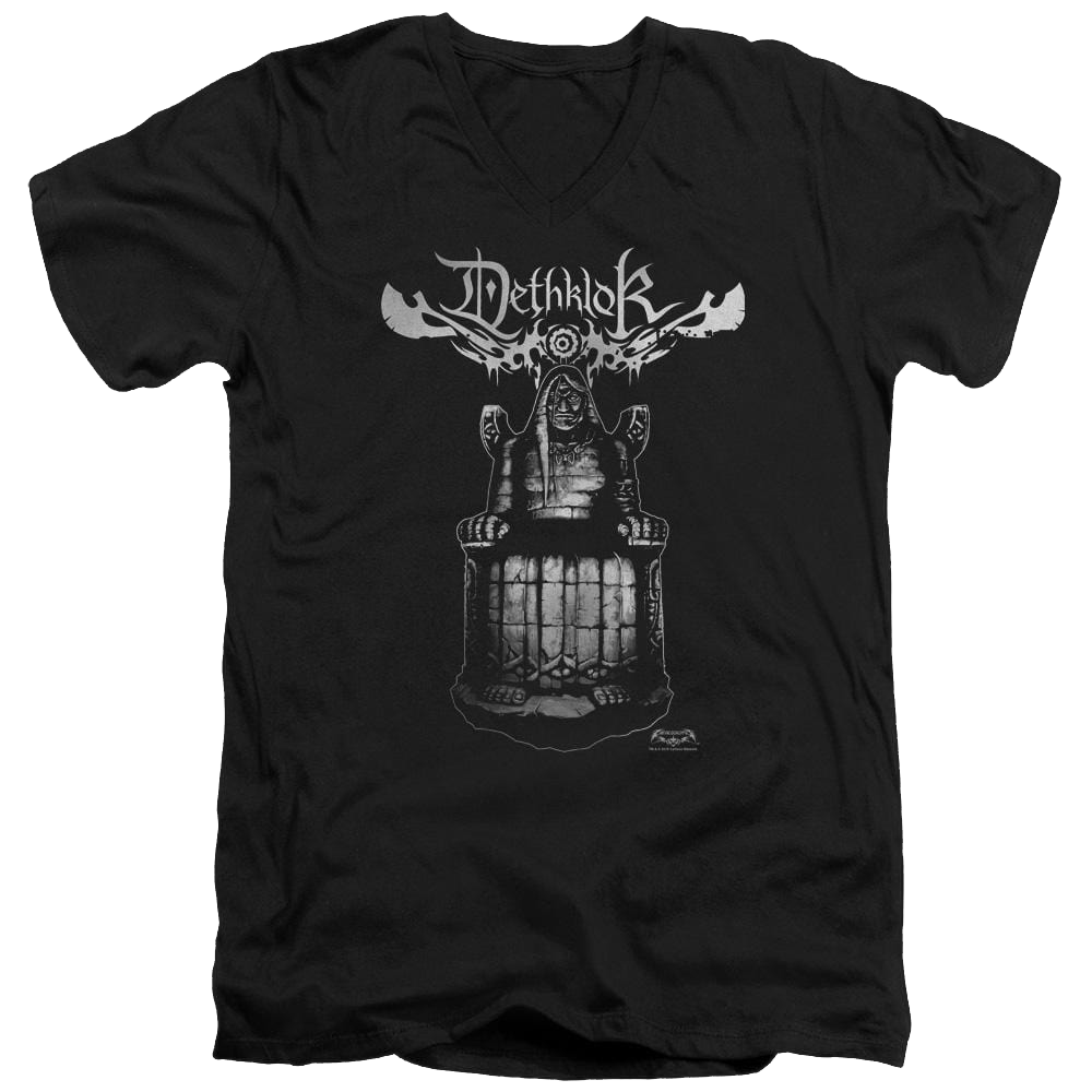 Metalocalypse Statue - Men's V-Neck T-Shirt Men's V-Neck T-Shirt Metalocalypse