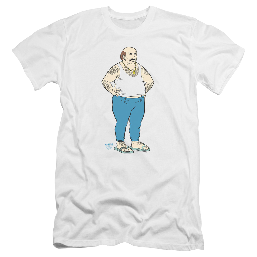 Aqua Teen Hunger Force Carl - Men's Premium Slim Fit T-Shirt Men's Premium Slim Fit T-Shirt Aqua Teen Hunger Force
