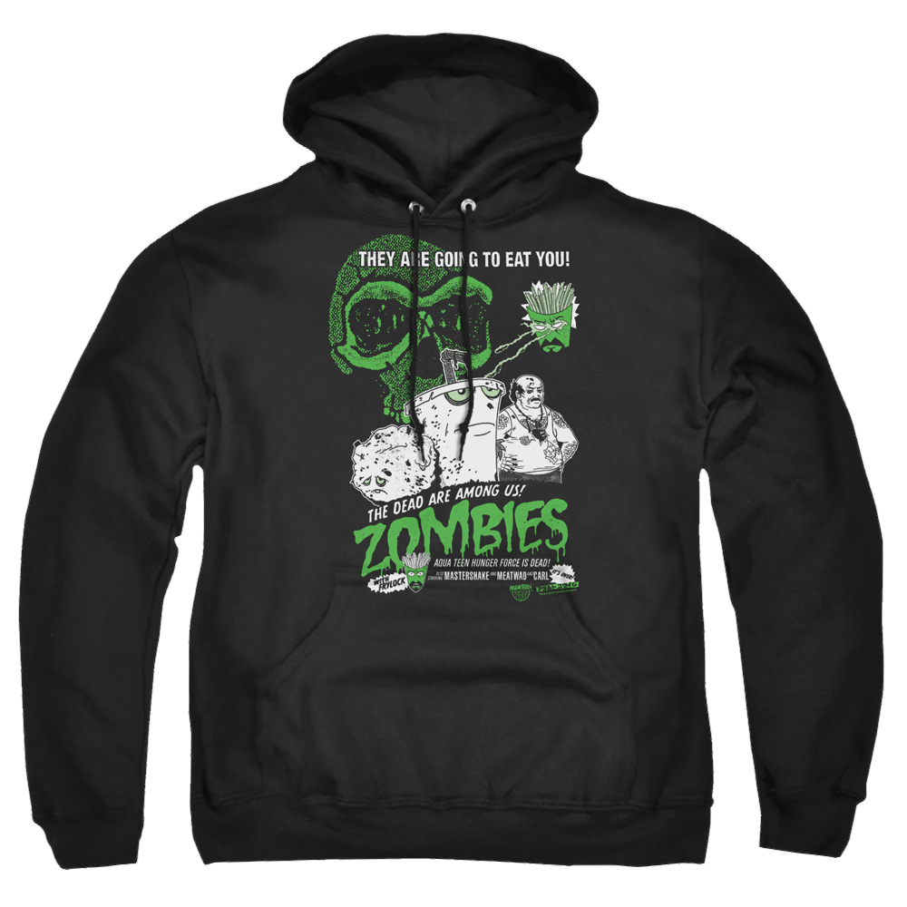 Aqua Teen Hunger Force Zombies - Pullover Hoodie Pullover Hoodie Aqua Teen Hunger Force