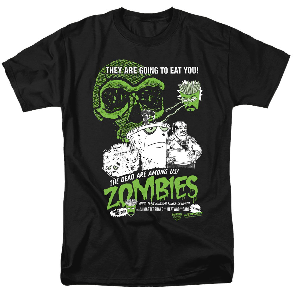 Aqua Teen Hunger Force Zombies - Men's Regular Fit T-Shirt Men's Regular Fit T-Shirt Aqua Teen Hunger Force