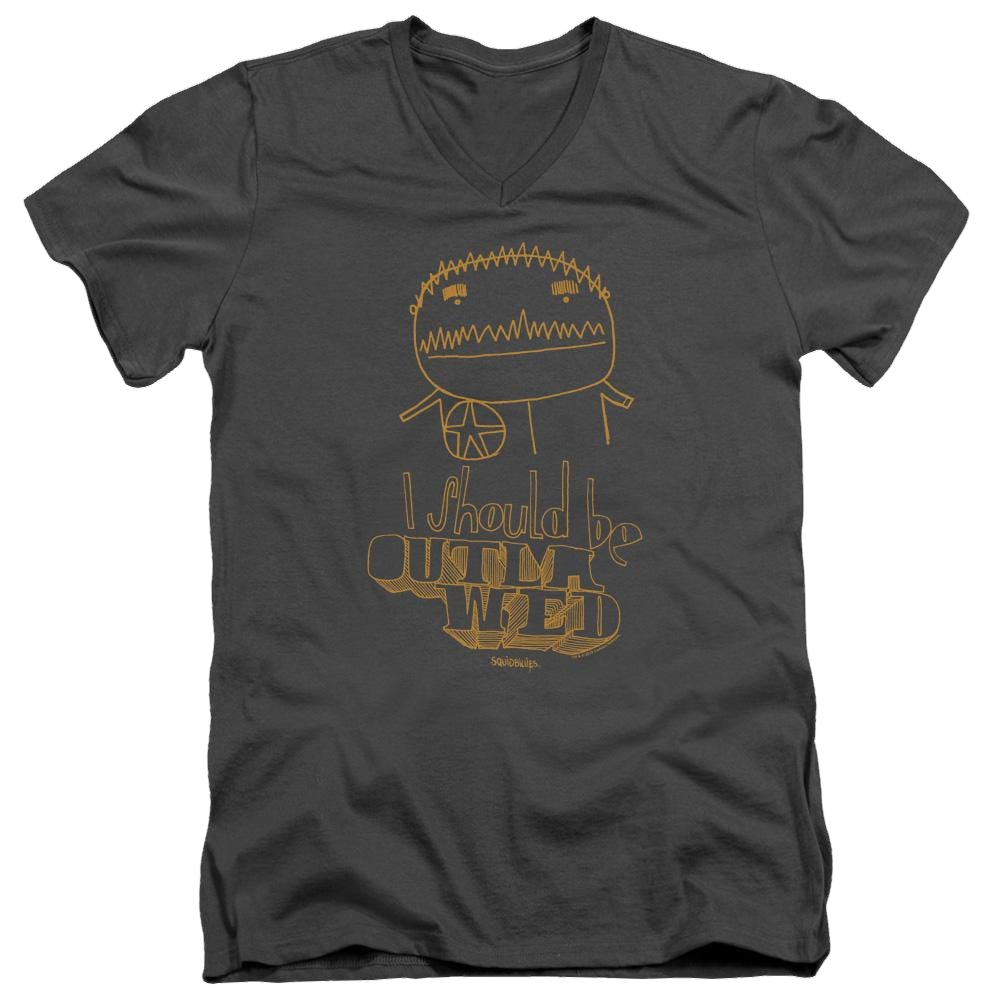 Squidbillies Outlawed - Men's V-Neck T-Shirt Men's V-Neck T-Shirt Squidbillies