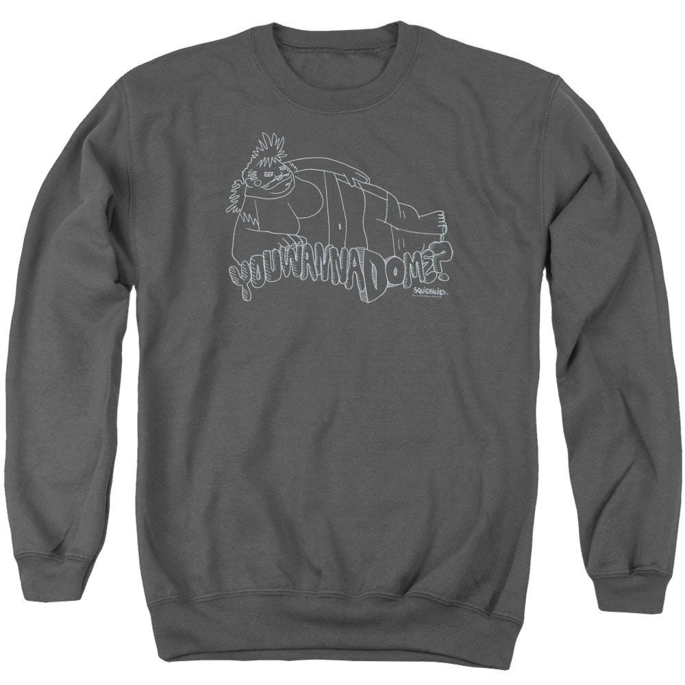 Squidbillies Krystal - Men's Crewneck Sweatshirt Men's Crewneck Sweatshirt Squidbillies