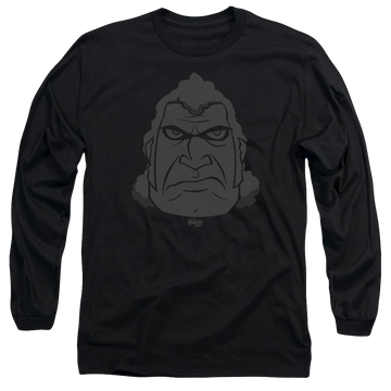 Black men's long sleeve t-shirt with The Venture Bros License To Kill graphic