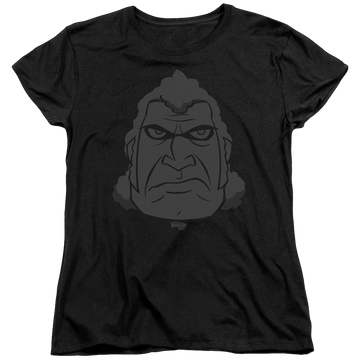 Black women's t-shirt with The Venture Bros License To Kill graphic
