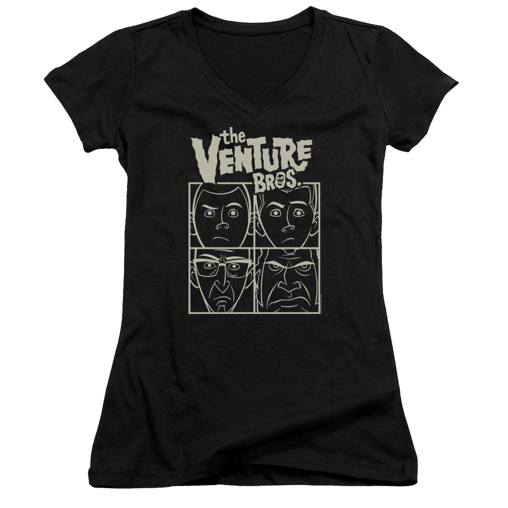 The Venture Bros Venture - Juniors V-Neck T-Shirt Juniors V-Neck T-Shirt The Venture Bros