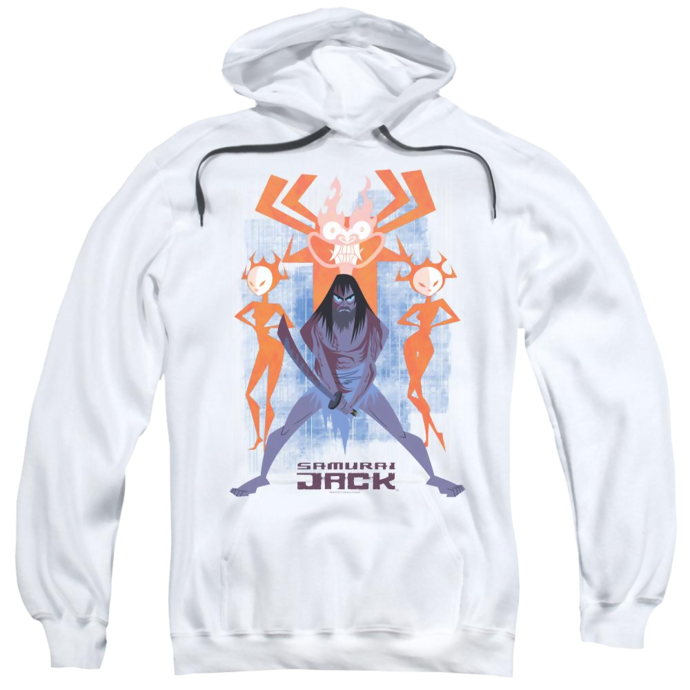 Samurai Jack Jack Vs Evil - Pullover Hoodie Pullover Hoodie Samurai Jack