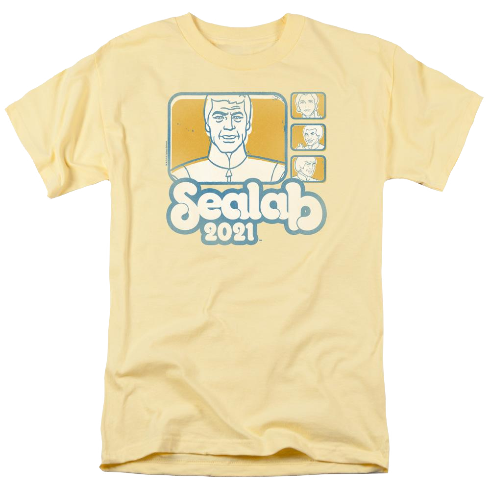 Sealab 2021 Tiles - Men's Regular Fit T-Shirt Men's Regular Fit T-Shirt Sealab 2021