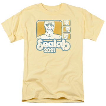 Banana men's regular fit t-shirt with Sealab 2021 Tiles graphic
