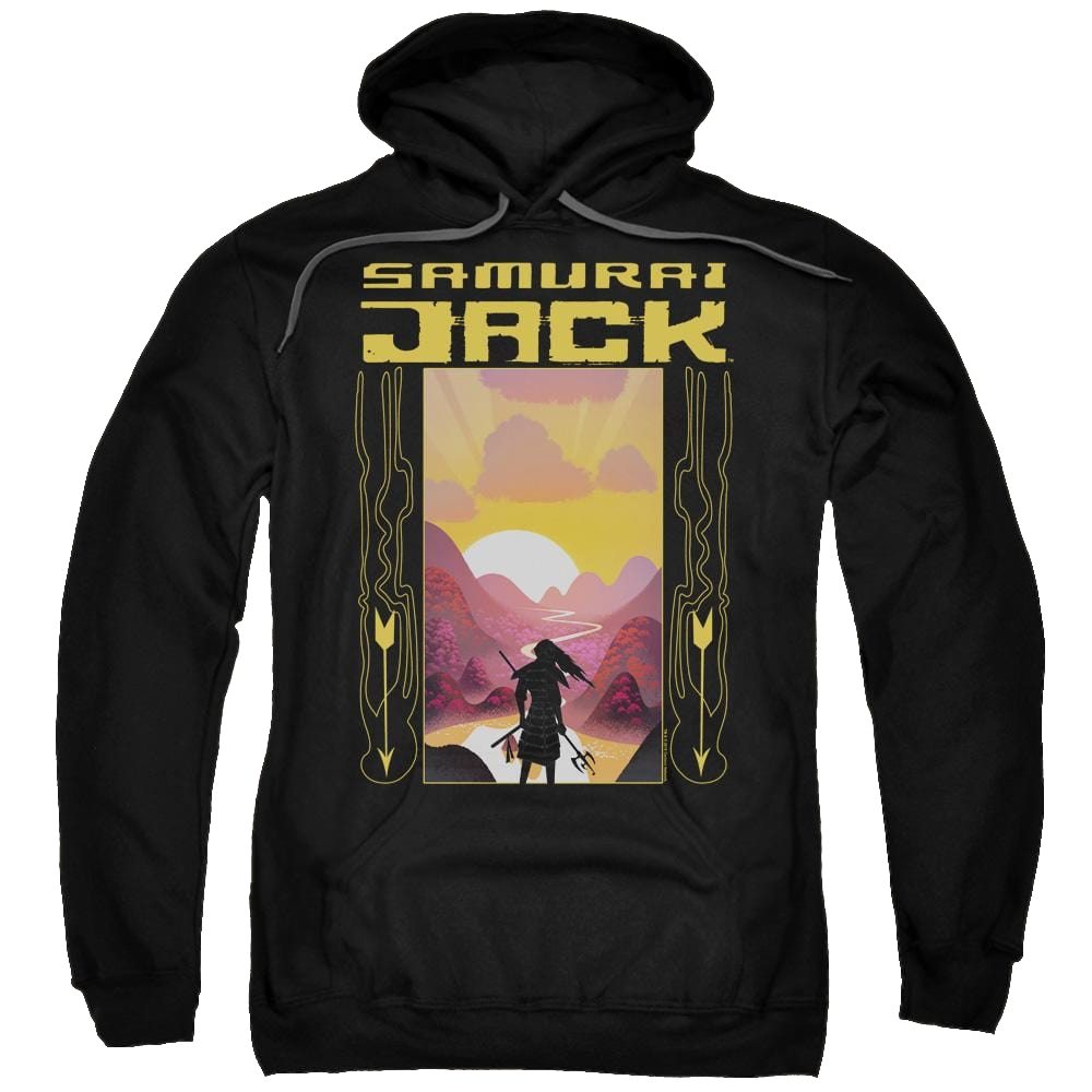 Samurai Jack Sunrise - Pullover Hoodie Pullover Hoodie Samurai Jack